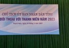 HỘI NGHỊ TRỰC TUYẾN: CHỦ TỊCH UBND TỈNH THANH HÓA ĐỐI THOẠI VỚI THANH NIÊN NĂM 2023