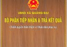 CÔNG BỐ TTHC CẤP XÃ 